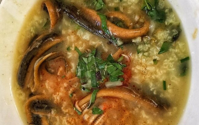 Cách nấu món cháo lươn