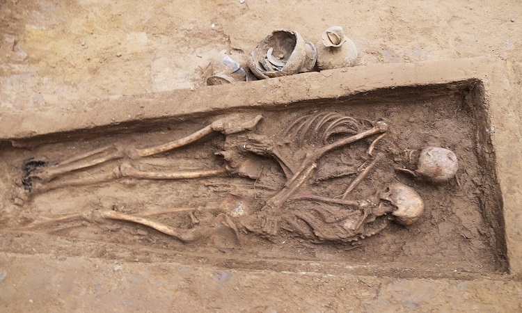 Phân tích về hài cốt trong ngôi mộ cổ