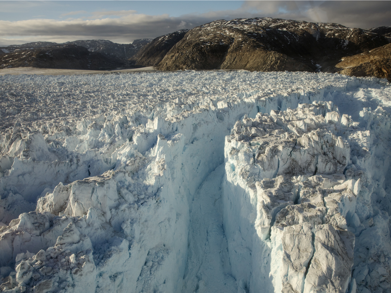Sông băng nguy hiểm đang xảy ra hiện tượng đáng báo động
