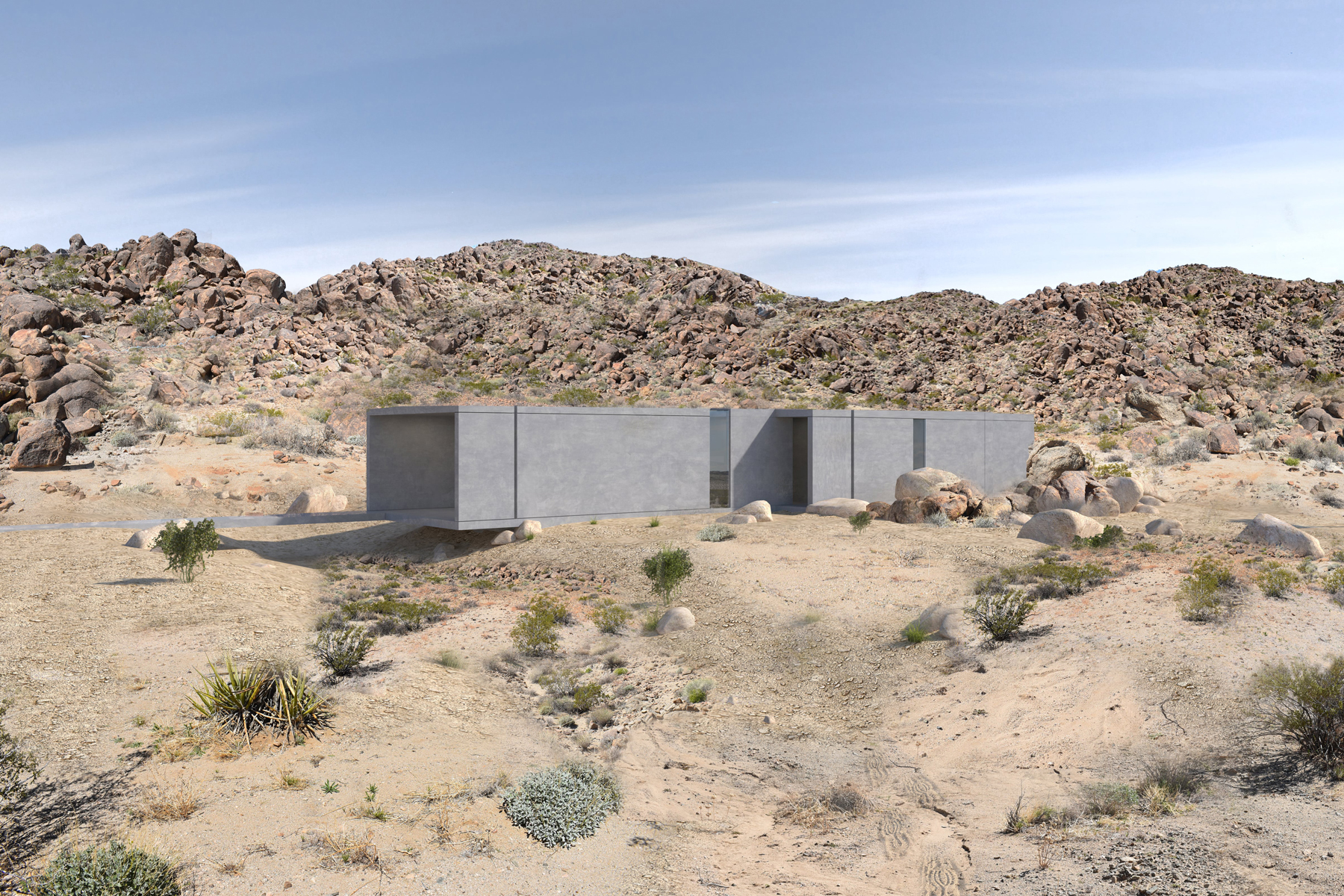 Ngôi nhà nằm "cô đơn" giữa hoang mạc nhưng có giá gần 2,5 triệu USD