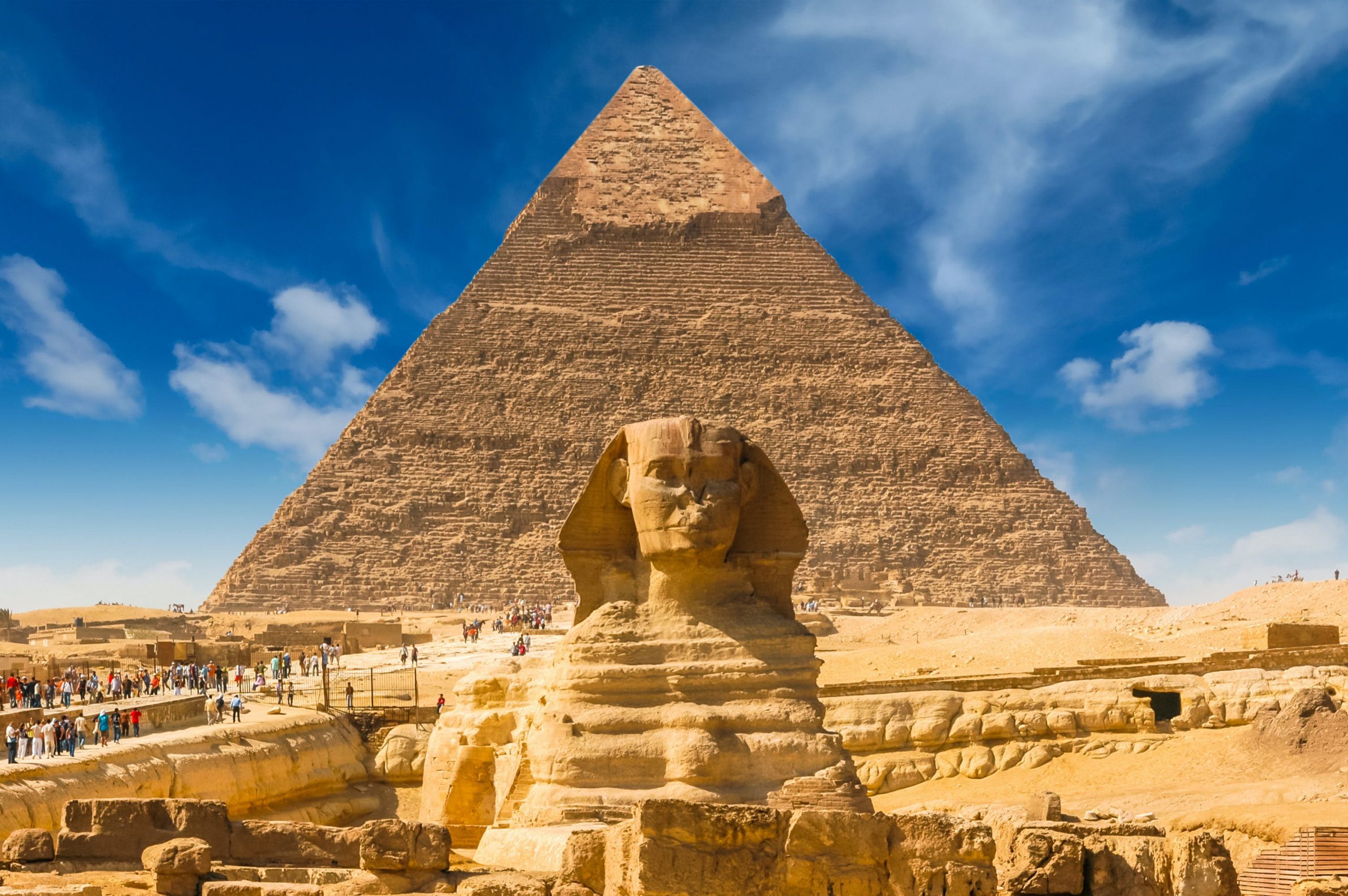 Kim tự tháp Giza sở hữu hàng loạt thách thức địa lý khiến các nhà thiên văn đau đầu