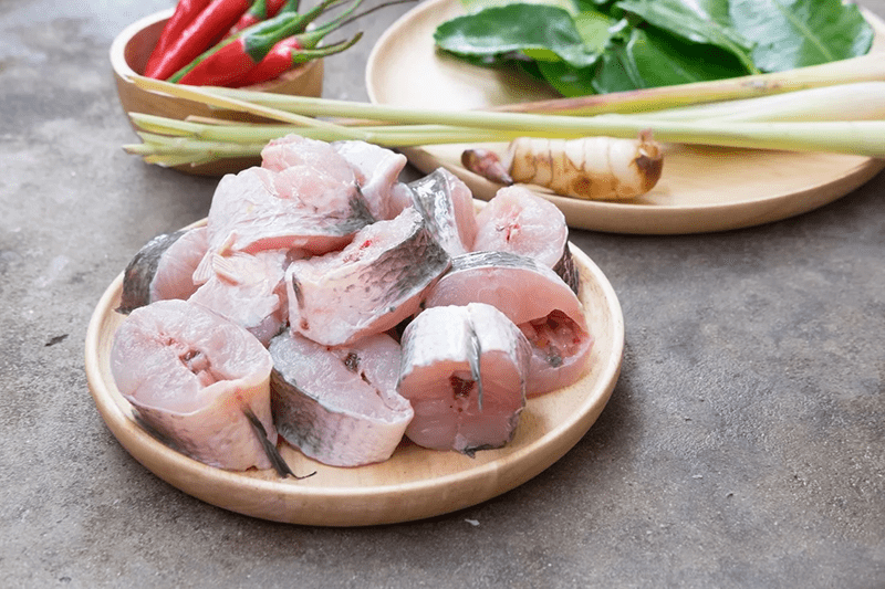 Nguyên liệu nấu món cháo cá lóc đậu xanh